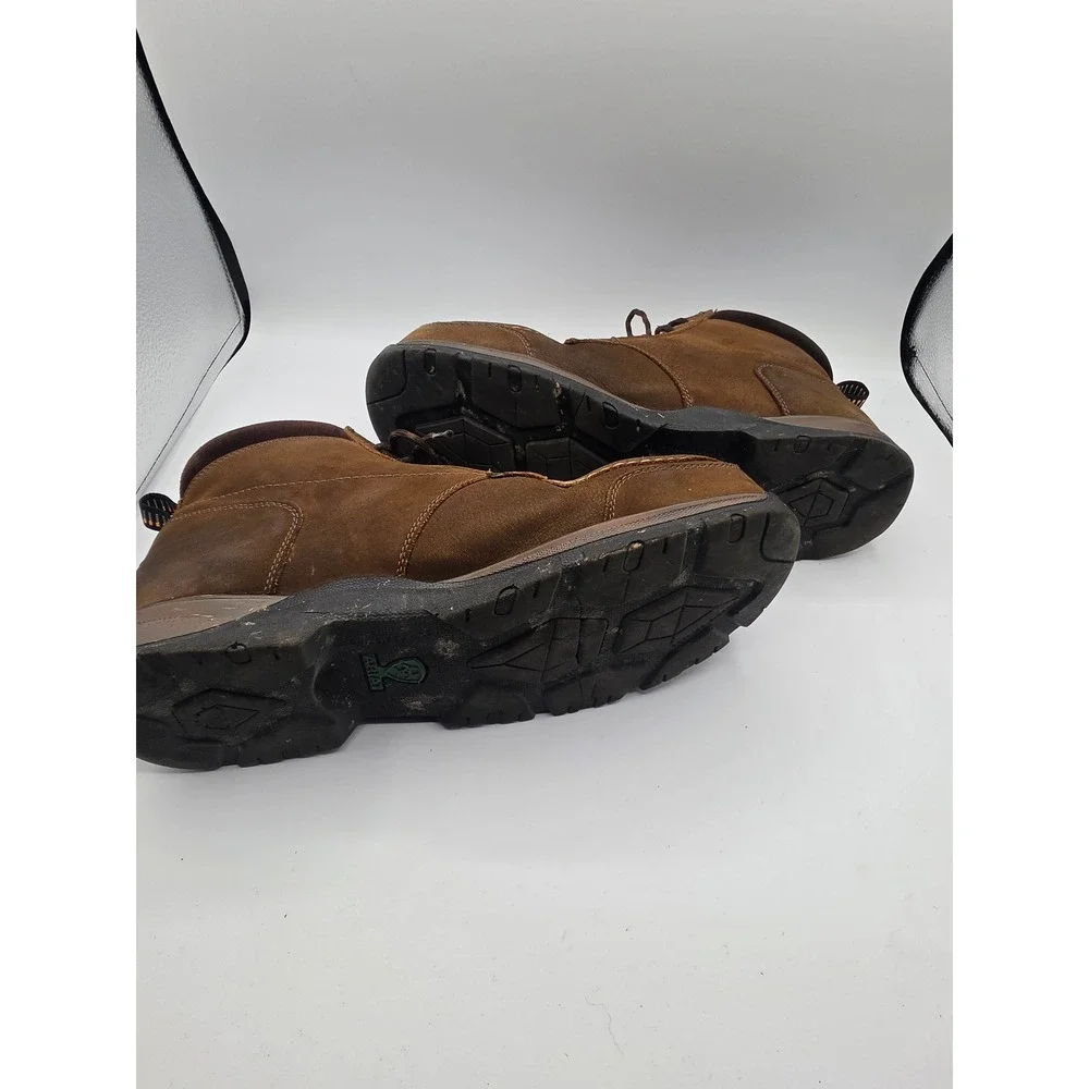 Ariat Work Mens Brown Leather Composite Toe Static Dissipative Boots 12EE